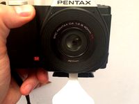 Pentax K-01 SMC DA-40mm lens cover by bza