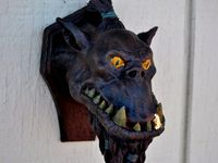 Orc Bust wall hanger (fixed) by Shapespeare