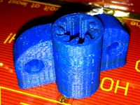 Parametric combined bushing and bearing for Prusa i3 and similar (includes lm8uu, 5/16, and parametric) by ksa