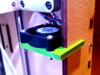 Fan holder Ultimaker 40x40 by Stef300