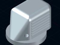 Boeing 737 Cockpit Knob by m0ng00se