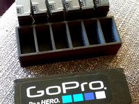 GoPro battery holder (6pc) by mbprod