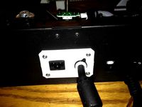 Rigidbot Rear Power Mount for Aftermarket Power Supply by Canaboost