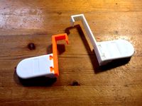 Stronger version of my IKEA roller blind holder by contie