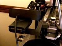 MakerGear M2 camera mount (dual extruder) by jsc