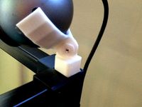 Rigidbot 45 Degree Webcam Holder by Canaboost
