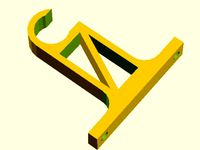 Parametric Pipe Hanger - fixed strengthening bar by Beet