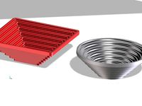 Rect and Round Bowl by Souko