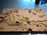 Meridiani Planum Heightmap by RTicknor