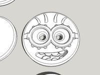 Minion Shirt Button by BDan