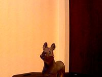 Rubber donkey - childrens toy by karekts