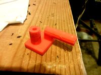 variation of filament guide for simple 2014 (wood) by typo148