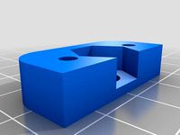 Prusa i3v Z axis 1/4" Acme  by wesner0019