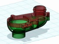 Vacuum Adapter CNC Router by mariohermoso