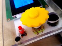 Controller knobs & reset button for Monkeyfab Prime3D by skriver