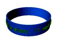 Simple Poem Bracelet by mrbenbritton