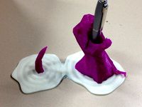 Low Poly Extinction Pen Holder by DrBlackAdder