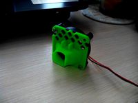 i3 Rework Jhead Shroud for 50mm fan (40mm screw spacing) by Galiaf47