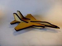 Lasercut mini F15 by Yngel