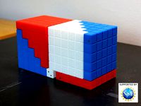 Square Pyramidal Numbers Puzzle Manipulative by DesignByNumbers