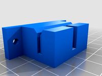 Soporte de correa del eje Y by somosmaker