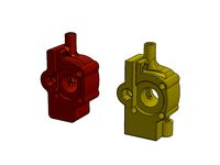 Mod of rsilvers' extruder mount.  by eburt