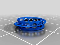 Golden ration Moebius double strip by mockitup3d