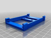 Arduino 2650 MEGA i3 single frame mount clamp by thekondrat