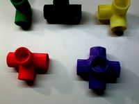 construction parts 2holes,3holes,4holes or 5holes by flipfelix3