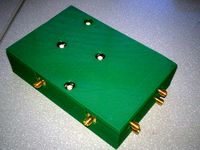 Case for the Nuand BladeRF with HF daughterboard by Shockwave
