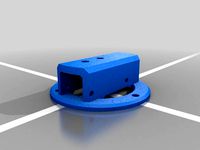 QU-BD MBE extruder modifications for Rostock Delta Printer by harmane