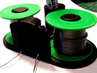 Dual solder rolls holder by BoopidooDesigns