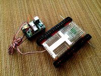 Battery Base for TAMIYA Universal Plate by taisukef