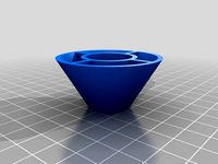 Cono soporte bobina filamento by rober