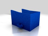 Pin terminal privacy box for Adyen Shuttle mobile pin terminal by avanhanegem