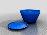 Medium Round Flower Pot by jheaney1