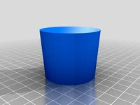 Spill proof container / anti-kantel waterpotje of inktpot by Lukelectro