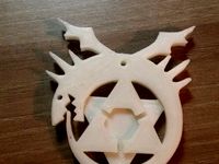 FullMetal Alchemist Homunculus Keychain by jinho0303