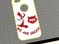 Guardians of the galaxy dancing groot case by Dgeneral101