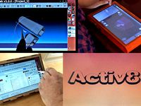 Activ8 a standalone touchscreen device that can be attached to and operate practically any 3D printer. by Active3D