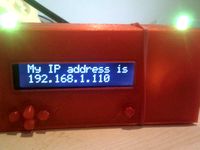 Arduino Ethernet, LCD and Servo by JayMc