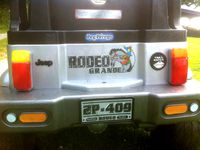 tail light replacement ,peg perego rodeo grande jeep by fulltilt