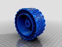 RC Car wheel with Michelin-style tyre for 12mm hub by Stil