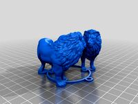 Lions Medallion by David_Mussaffi