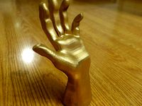 Aztec golden hand by sonntagsninja
