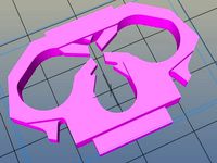 Clip cover citroen visa, Agrafe capot citroen visa by polux262