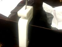Plastic bag opening tool by jasonharper