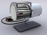 Braun HL1 - Personal Desktop Fan - vintage by mikelyden