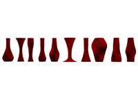 10 twisted vases  by ekaggrat