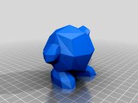 Kirby (low poly) by warpaint